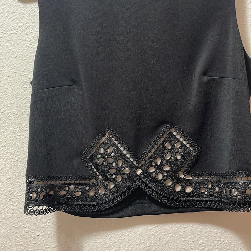 7th Avenue Black Dress Top - Picture 8 of 10